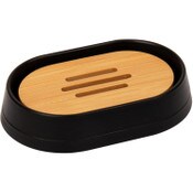 Wholesale - PLASTIC BLK/TAN SOAP DISH C/P 24, UPC: 810094750022
